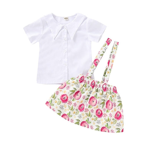 Girls Floral Fashion Set